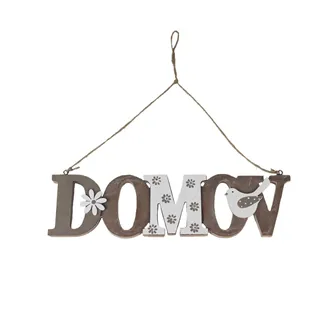 DOMOV sign for hanging D4958
