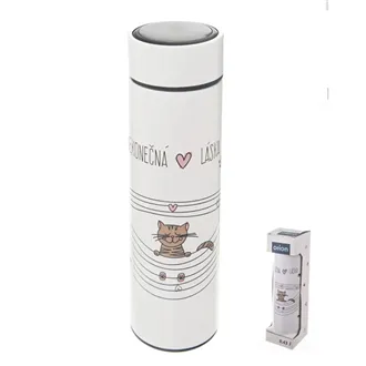 Thermos stainless steel ENDLESS LOVE cat 0.4 l