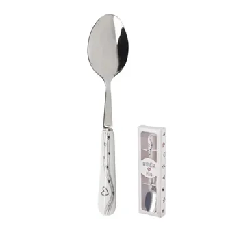 Spoon metal/ceramic ENDLESS LOVE O0290