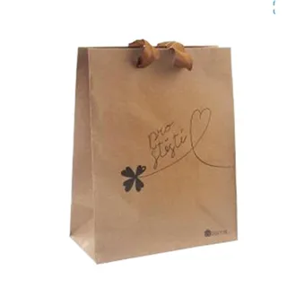 Gift bag For luck brown O0413/1