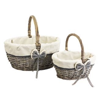 Baskets, set of 2 pcs, P0807