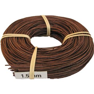 rattan core dark brown 1,5mm coil 0,10kg 5001520-17
