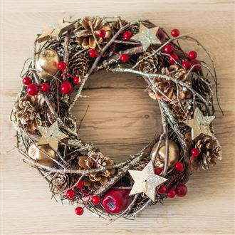 Christmas wreath P0437