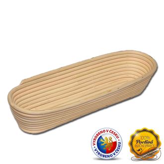 X-Oval Bread Proofing Basket 1,25kg Dough 70477/I