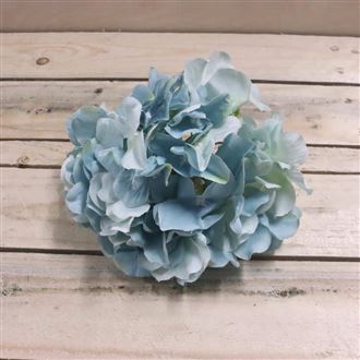 Hydrangea flower light blue, 6 pcs 371194-13