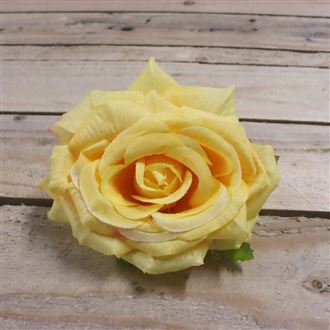 Rose flower yellow, 12 pcs 371211-02