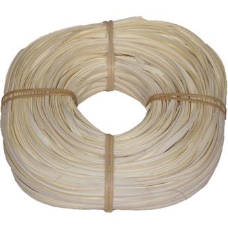rattan core flat-oval bleached 5/6mm coil 0,25kg 50S0517-01