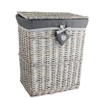 Laundry basket grey P1375 
