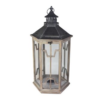 Wooden lantern D2672/V