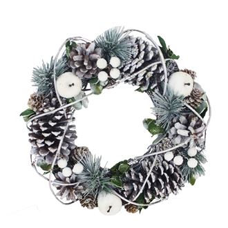 Wreath with decorations P1049/1