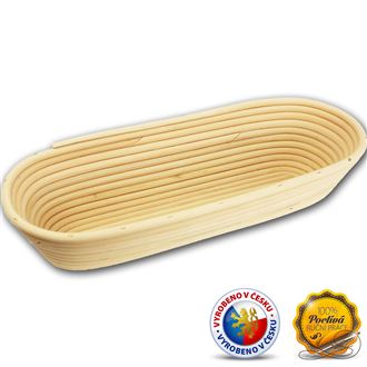 X-Oval Bread Proofing Basket 1,5kg Dough 70466/I