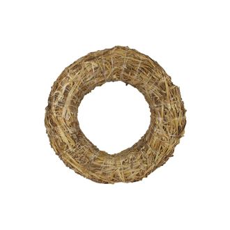 Straw wreath dia. 35cm M0001/35