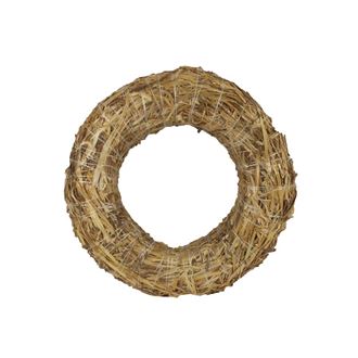 Straw wreath dia. 40cm M0001/40