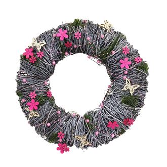 Wreath with decorations small P0576/1