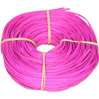 rattan core flat-oval bright pink 5/6mm coil 0,25kg 50S0517-06
