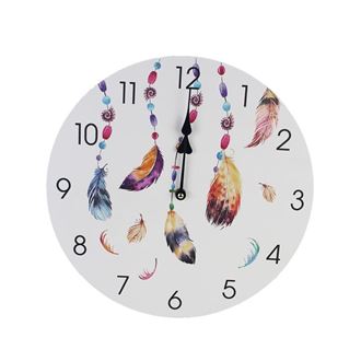 Clock 34 cm Feather 355207 