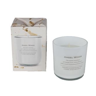 Candle in glass 150 g Angel Wings MB0021