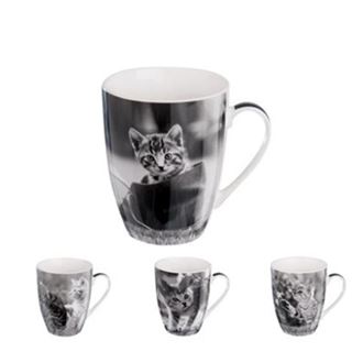Mug CAT, 4pcs O0133