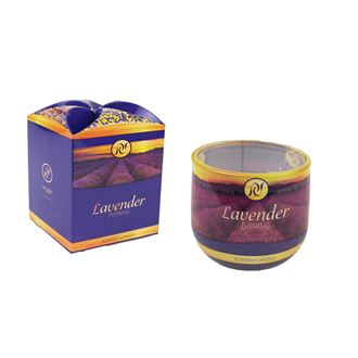 Candle in glass LAVENDER EVENING, 100g MSC-EX103