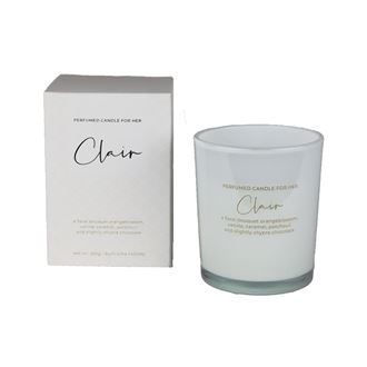 Candle in glass 220 g For Her Clair MB0023