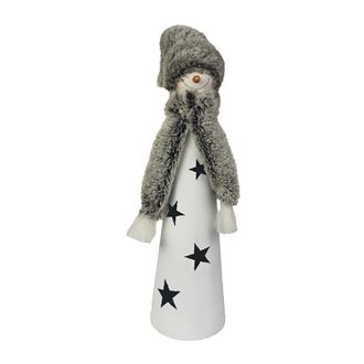 Snowman with LED light  K2138/1B, 2nd quality