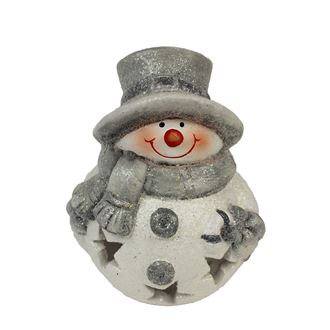 Candlestick snowman, small X2019