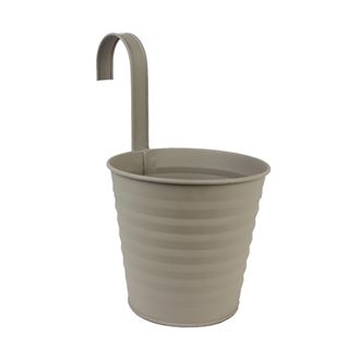 Metal flower pot for hanging K2576-21