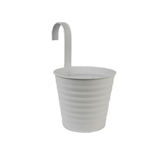 Metal flower pot for hanging K2576-01