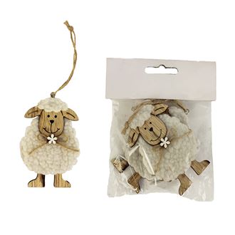 Decorative sheep 2 pcs. D1551