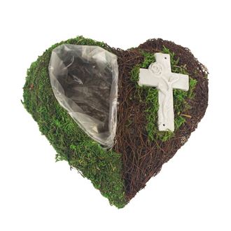 Decoration for planting - heart P1464 