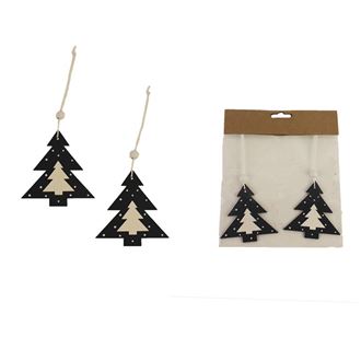 Tree for hanging, 2 pcs D3408-19 