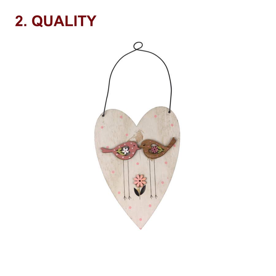 Heart for hanging D3824/1B 2nd quality