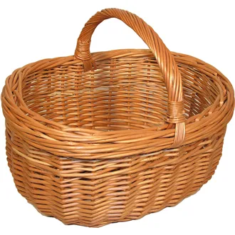 Wicker basket, 054019