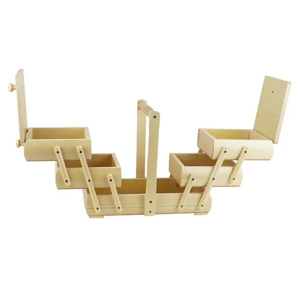 Sewing box wooden, small 0960005
