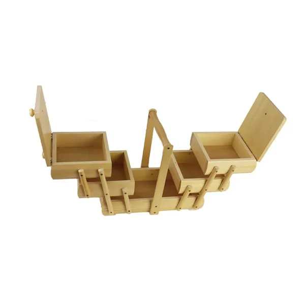 Wooden sewing box, medium 0960008/01