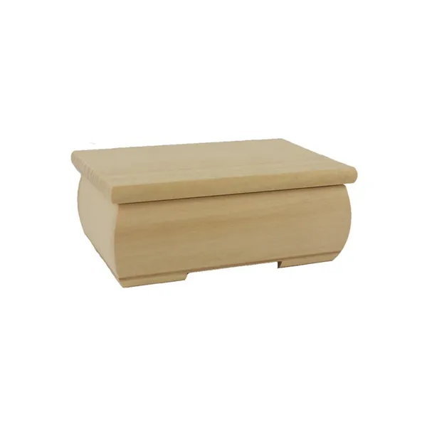 Wooden box with lid 0960100