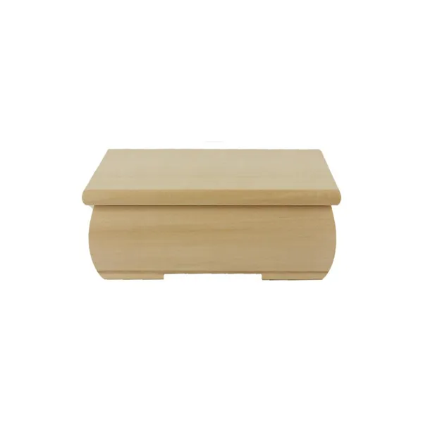Wooden box with lid 0960100