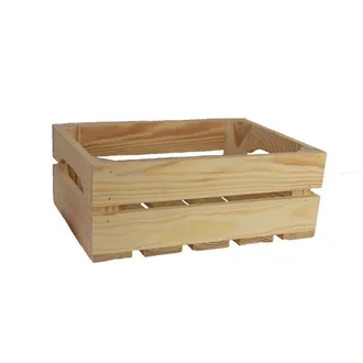 Wooden box - natural, 097018