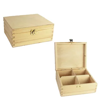 Wooden tea box 097036 