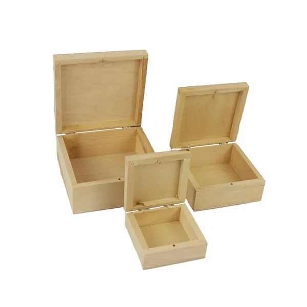 Set of wooden boxes, 3pcs 097072 