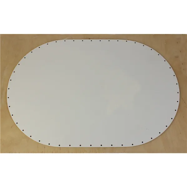 HDF Fibreboard Basket Basen 45x30cm 22B4530V