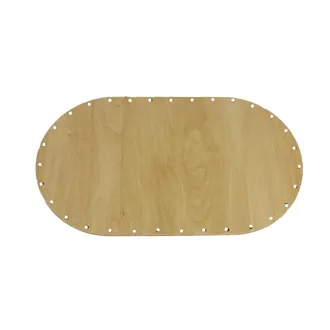 HDF Fibreboard Basket Basen oval 16 x 28cm 22J1628V