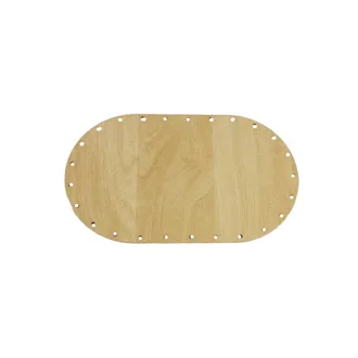 HDF Fibreboard Basket Basen oval 20 x 12cm 22J2012V