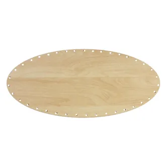 HDF Fibreboard Basket Basen oval 33 x 16cm 22J3316E