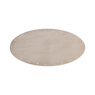 Plywood base ellipse 20x10cm 22P2010E
