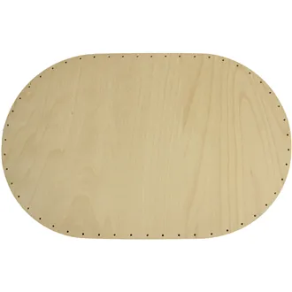 Plywood base oval 44x29cm 22P4429V