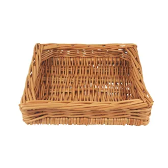 Basket full of wicker 22x22x5 cm
