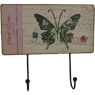 Hanger 2 hooks - Butterfly, 355100