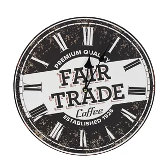 Clock dia.34 cm - FAIR TRADE 355185