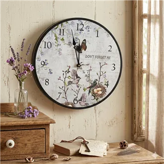 Clock 34 cm BIRDS 355206 